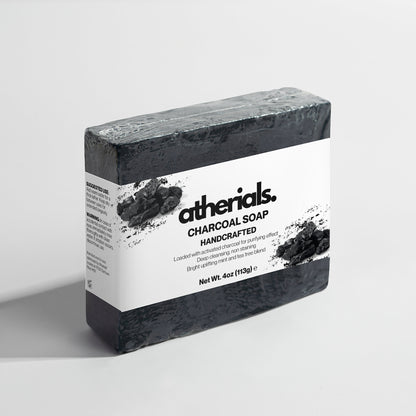 Atherials | Handmade Organic Soap | Charcoal Scent