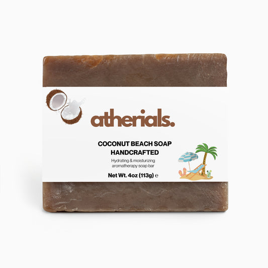 Atherials | Handmade Organic Soap | Coconut Beach Scent