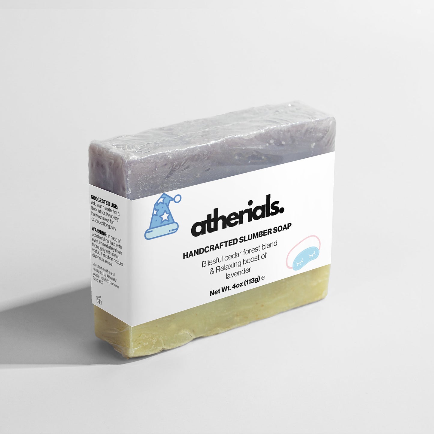 Atherials | Handmade Organic Soap | Slumber Scent