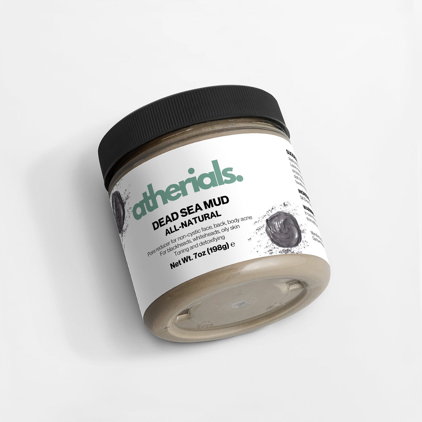 Atherials Skincare | Dead Sea Mud Moisturizer