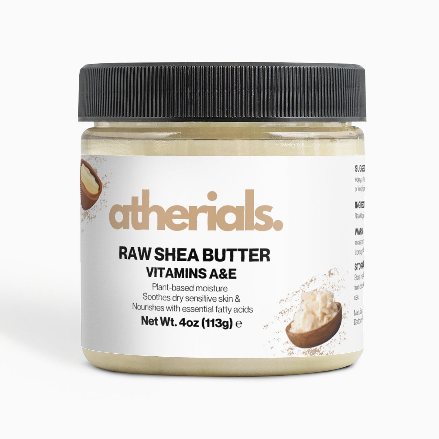 Atherials Skincare | Raw Shea Butter Moisturizer