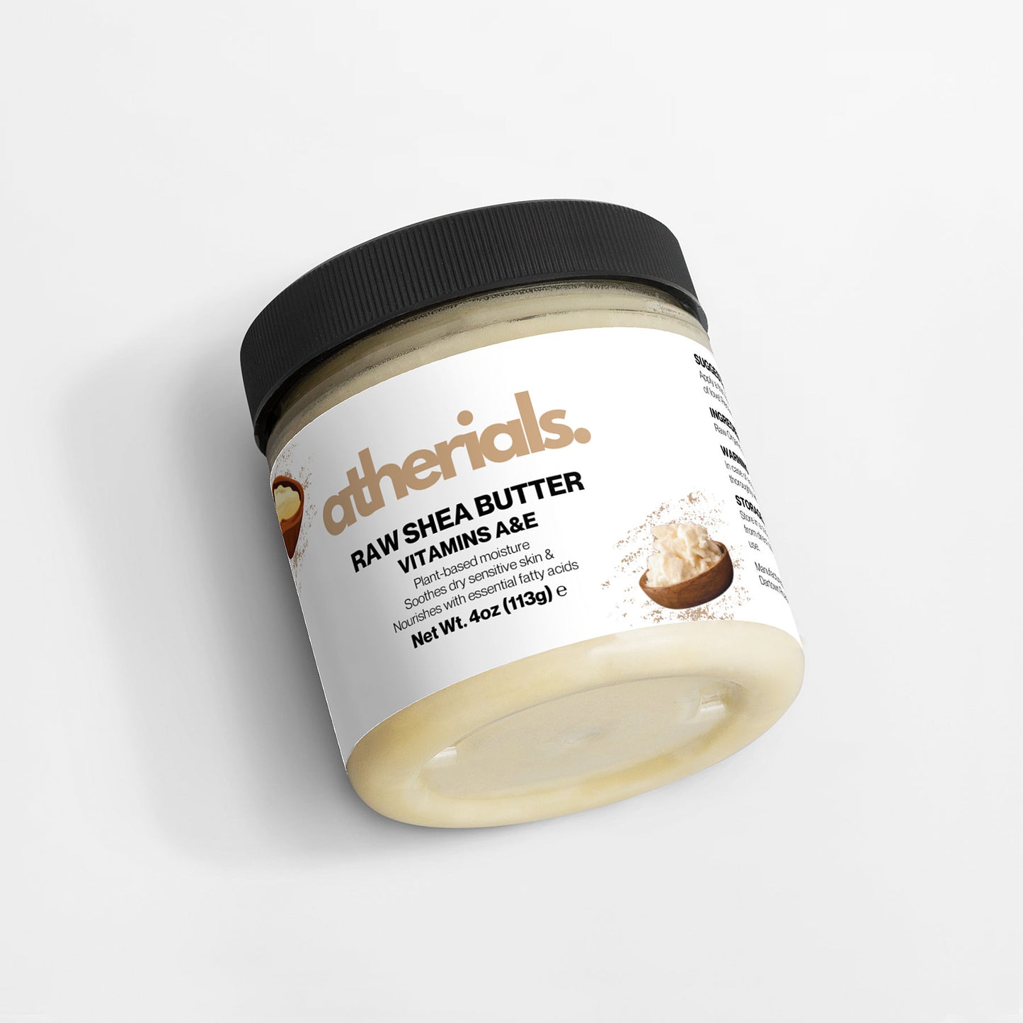 Atherials Skincare | Raw Shea Butter Moisturizer