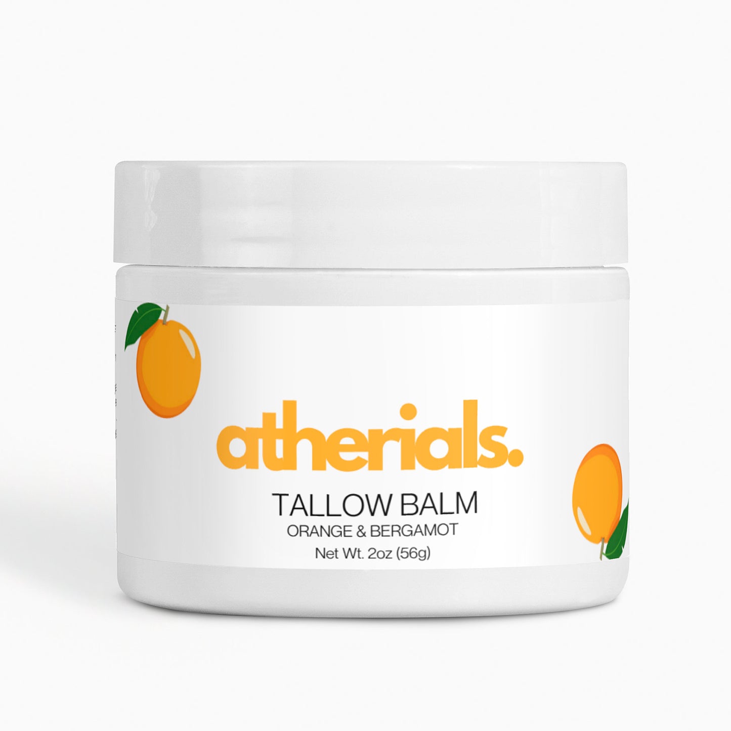 Atherials Skincare | Tallow Cream | Orange & Bergamot