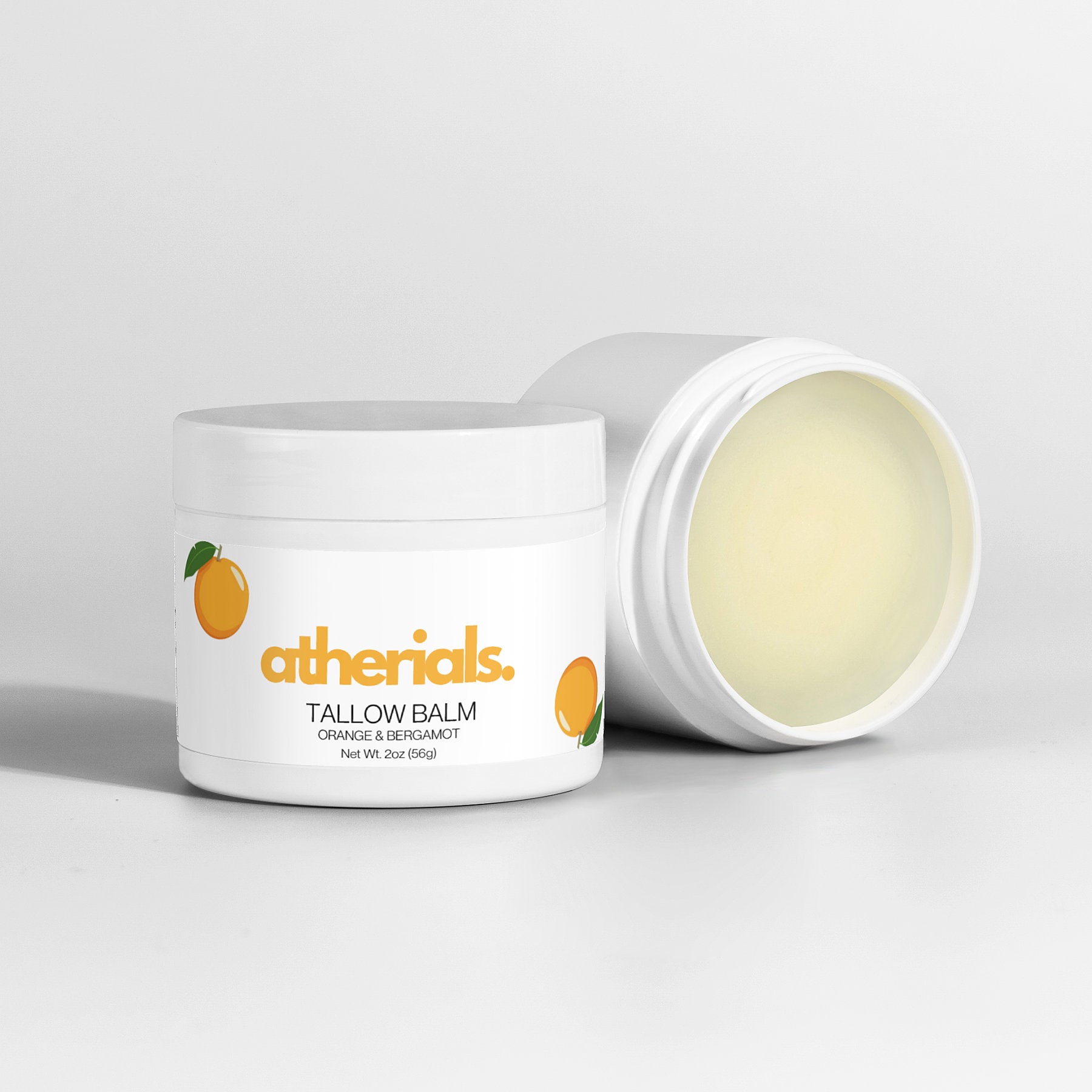 Atherials Skincare | Tallow Cream | Orange & Bergamot