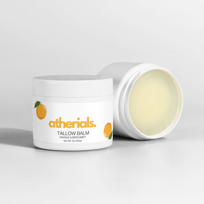 Atherials Skincare | Tallow Cream | Orange & Bergamot